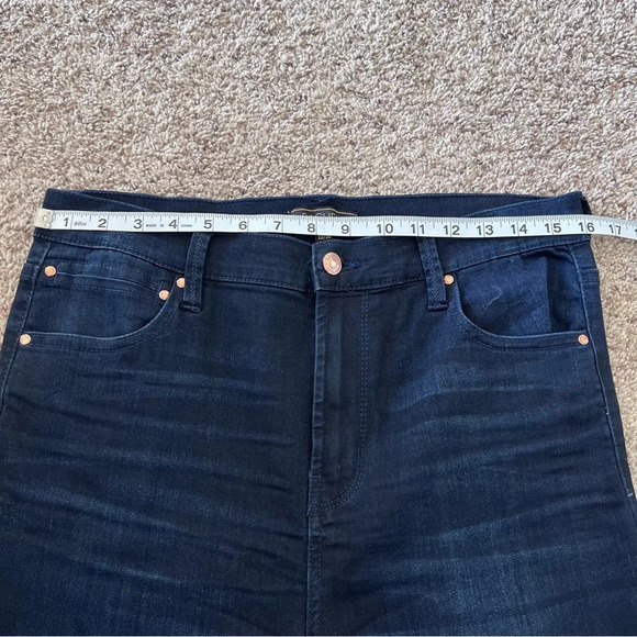 RACHEL Rachel Roy Mid Rise Dark Wash Skinny Jeans - Picture 9 of 13